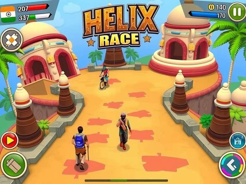 Helix Race India Indian Themes